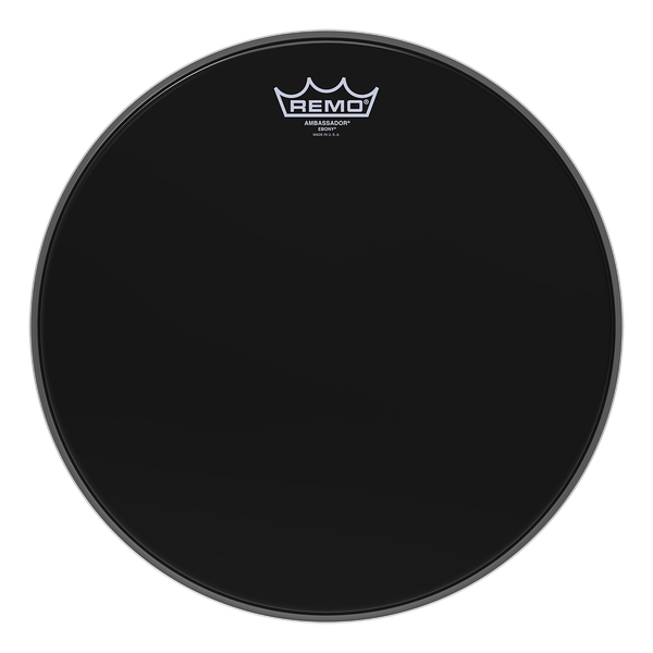 Remo 20'' Ebony Ambassador Bass Drum